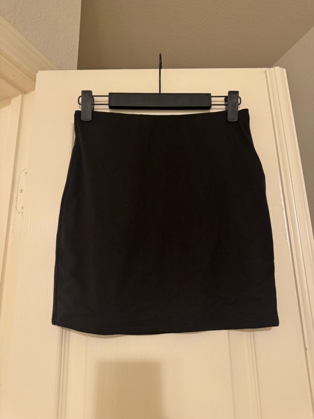 naked wardrobe Black Mini Skirt